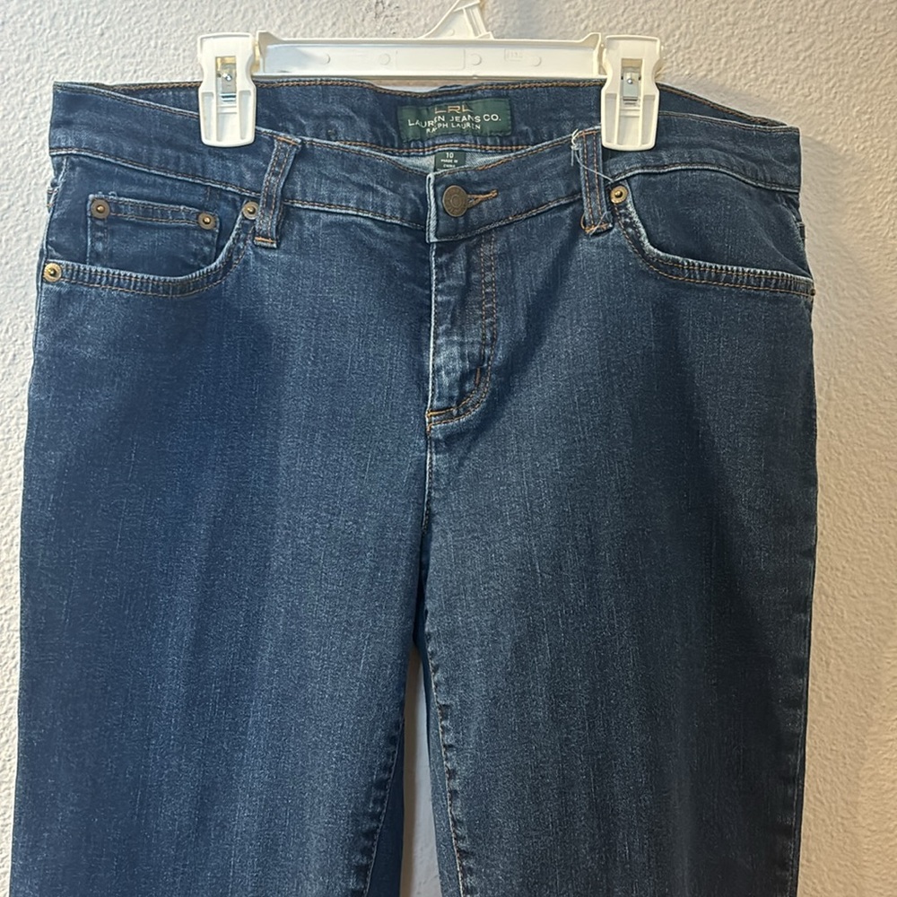 Lauren Jeans Co cropped jeans size 10 - Picture 2 of 7